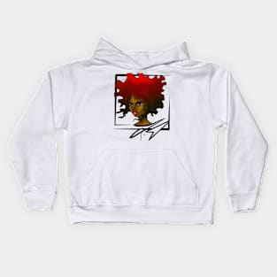 Melanin girl Kids Hoodie